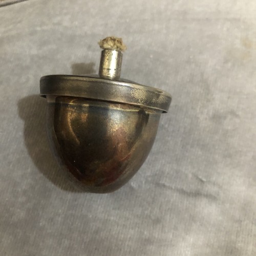 Vintage silver plate whale oil - vintage,