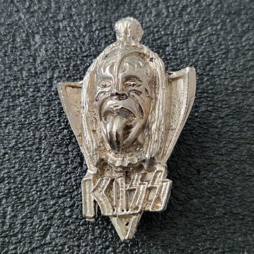Vintage 1980s pewter kiss - 1980s, gene
