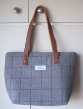 EARTH SQUARED TWEED FABRIC
