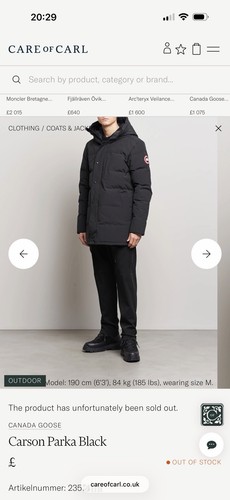 Canada goose carson parka - carson,