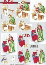 Christmas Nativity Scene A4