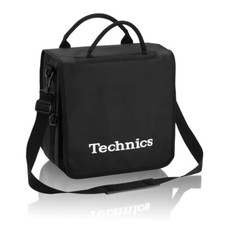 Technics DJ Record Bag Ruck Sack 50 vinyl LP Black / White Logo SL 1200 SL 1210