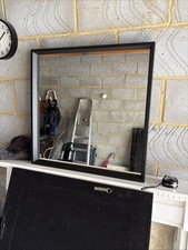 Ikea Nissedal Square Mirror 65cm x 65cm Black