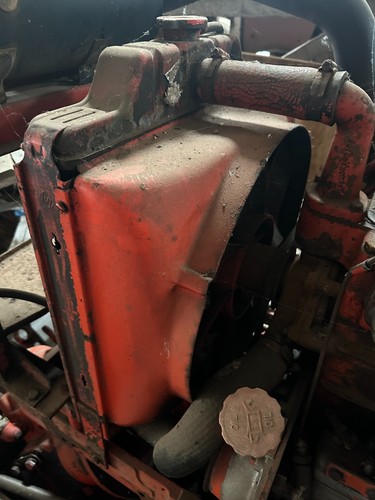 David brown 1390 tractor - brown,