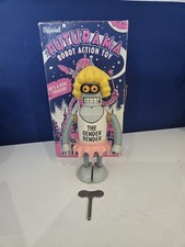Futurama Gender Bender Wind-Up Robot 2001 Boxed RARE