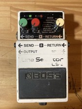 Boss LS-2 line selector guitar pedal to switch multiple inputs/outputs/fx loops