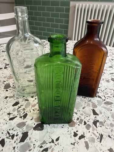 Set vintage glass - set,