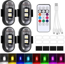 4PCS LED Car Strobe Lights