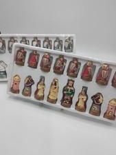 Studio Anne Carlton hand painted chess figurine sets