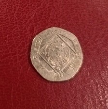 2010 Isle of Man 20p coin - CASTLE RUSHEN CLOCK