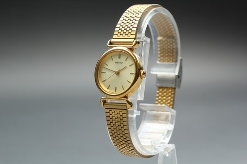 Seiko 4n21 0052 gold dial - seiko, 22mm