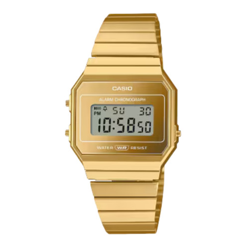 Casio vintage a700wevg gold - vintage, a700wevg-9a