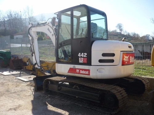 Bobcat 442 mini excavator - bobcat,