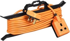 Orange Extension Lead 15m with
