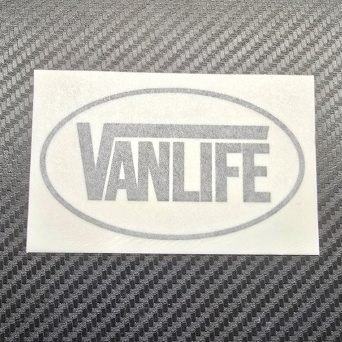 Van life oval black - -,