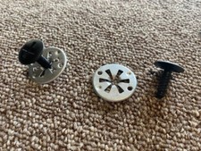 FIT MG UNDERTRAY EXHAUST HEAT SHIELD METAL SPRING WASHER GRILLE COVER FIXING 