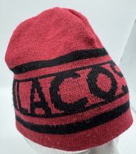 Lacoste Reversible Beanie Red