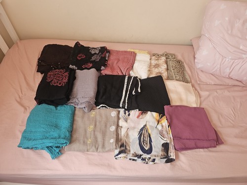 Womens scarf hijab bundle - scarf, job
