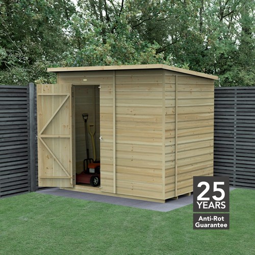 Forest beckwood 7x5 pent shed - beckwood,