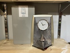 Seiko Skeleton Style Mantel Clock - Boxed