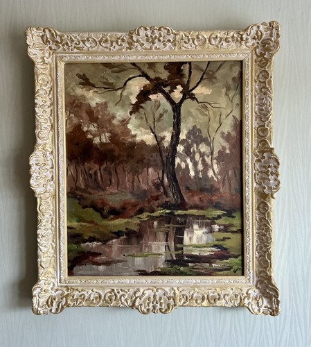 French post impressionist oil - french, post-impressionist