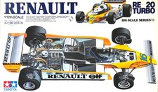 TAMIYA 1/12 RENAULT RE20 TURBO F1 Racing Car Plastic Model Kit Big Scale Series