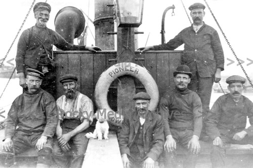 Bcy trawler pioneer crew - trawler,, pioneer,