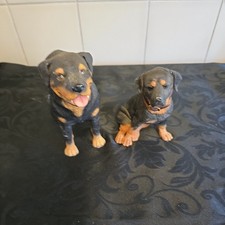 Rottweiler Dog Figurines