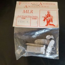 Figures Armour Artillery German Kettenkrad 20mm White Metal Model Kit