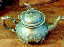 vintage moroccan silver plated