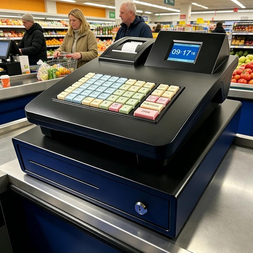 Electronic cash register - cash,