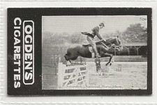 OGDENS TABS-SERIES C 1902-#C320- SHOW JUMPING - HORSES - SNAPSHOT 