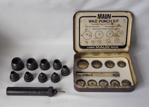 Vintage maun wad punch - wad,