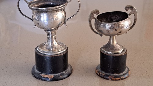 Two small 1950s - two, silver