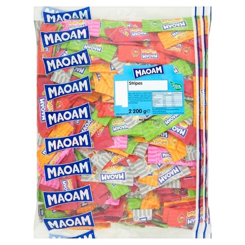 Haribo maoam stripes 2 - 1, 2.2kg