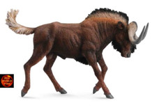 Black Wildebeest Wildlife Toy Model Figure 88542 by CollectA Brand New