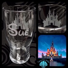 Disney Castle Beer Pint Glass