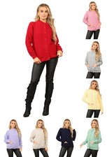 Chunky Pattern Crew Neck