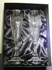 2 Thomas Webb Lead Crystal