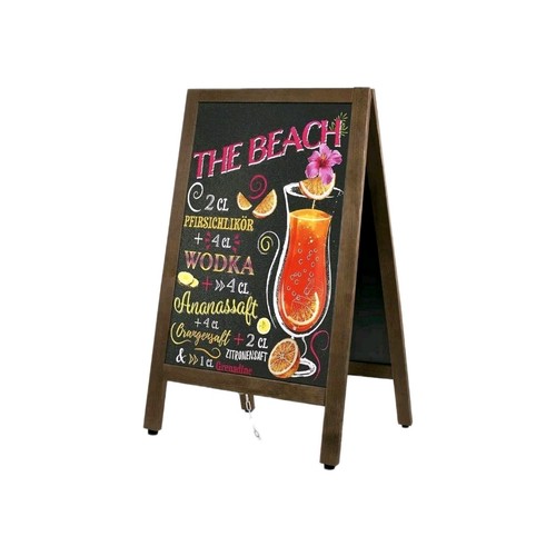 Board pavement sign frame - sign,