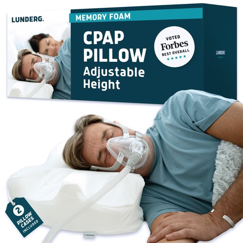 Lunderg cpap pillow for - pillow,