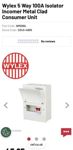 Wylex way 100a - 5,