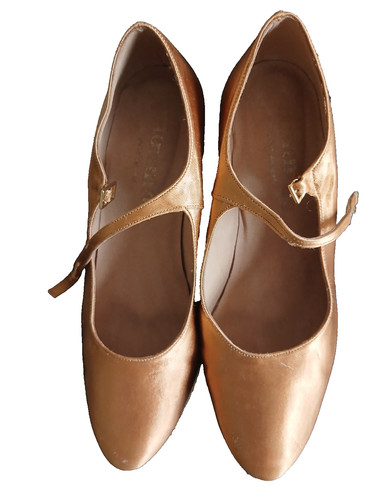 Rummos gold dance shoes size - gold,