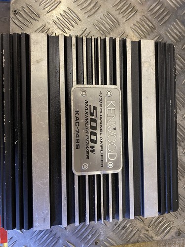 Kenwood amplifier - kenwood,