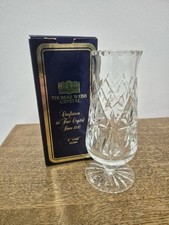 Thomas Webb Vase Crystal 5"