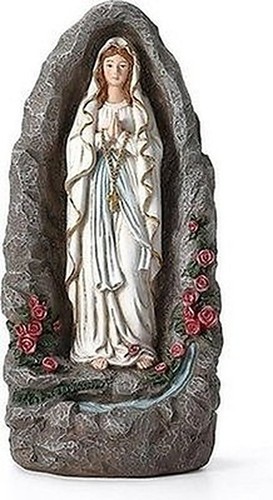 Our lady lourdes - lady, statue