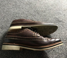 Nigel hall mens leather shoes - leather,