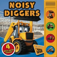 JCB - Noisy Diggers - Joey JCB 4 great sounds. Sound board story book (Igloo Bo