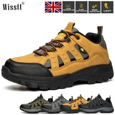 Mens Mesh Trekking Trainers Shoes Outdoor Hiking Boots Sports Waterproof Walking