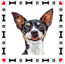 Rat Terrier Dog Sticker Decal
